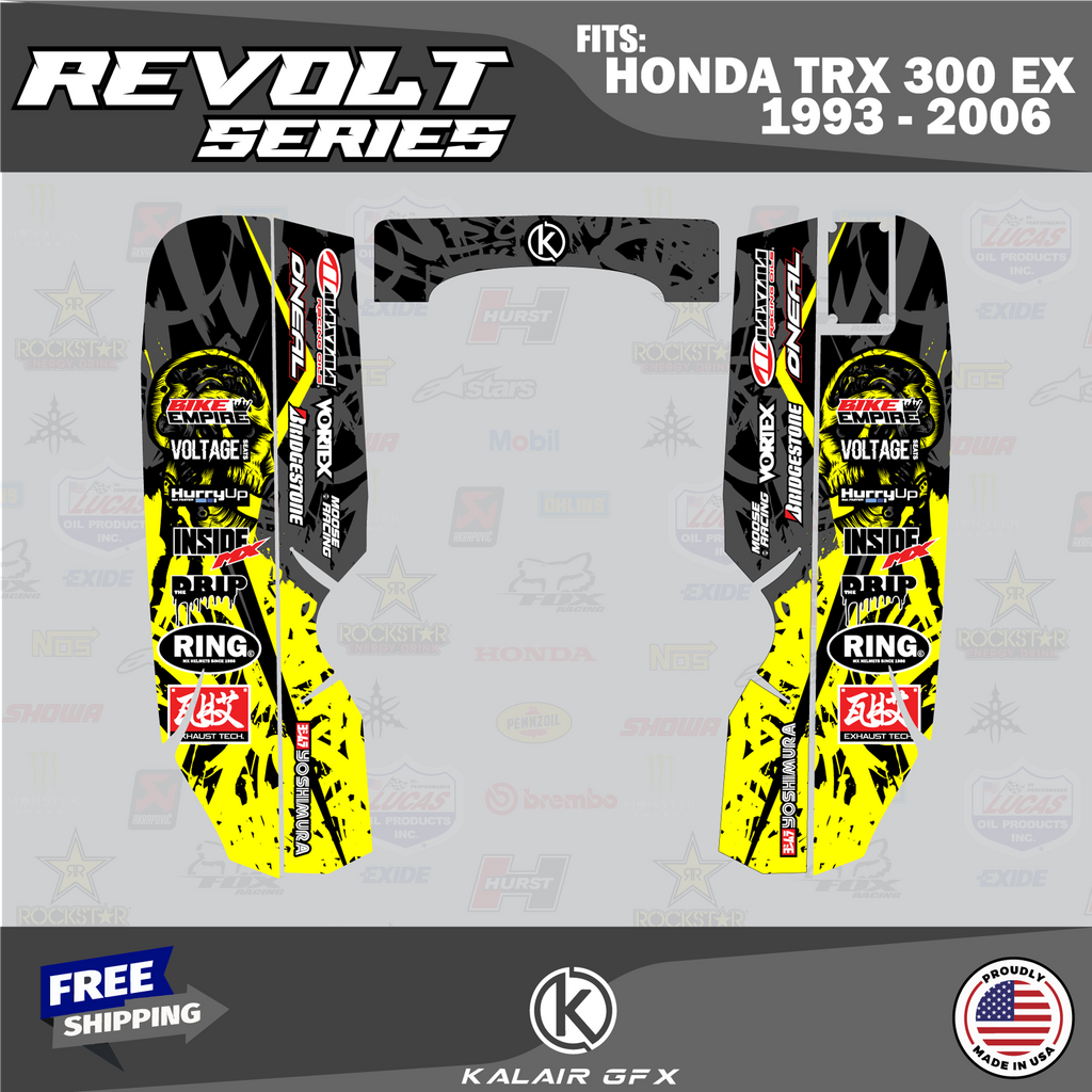 Graphics Kit for Honda ATV TRX 300EX K822