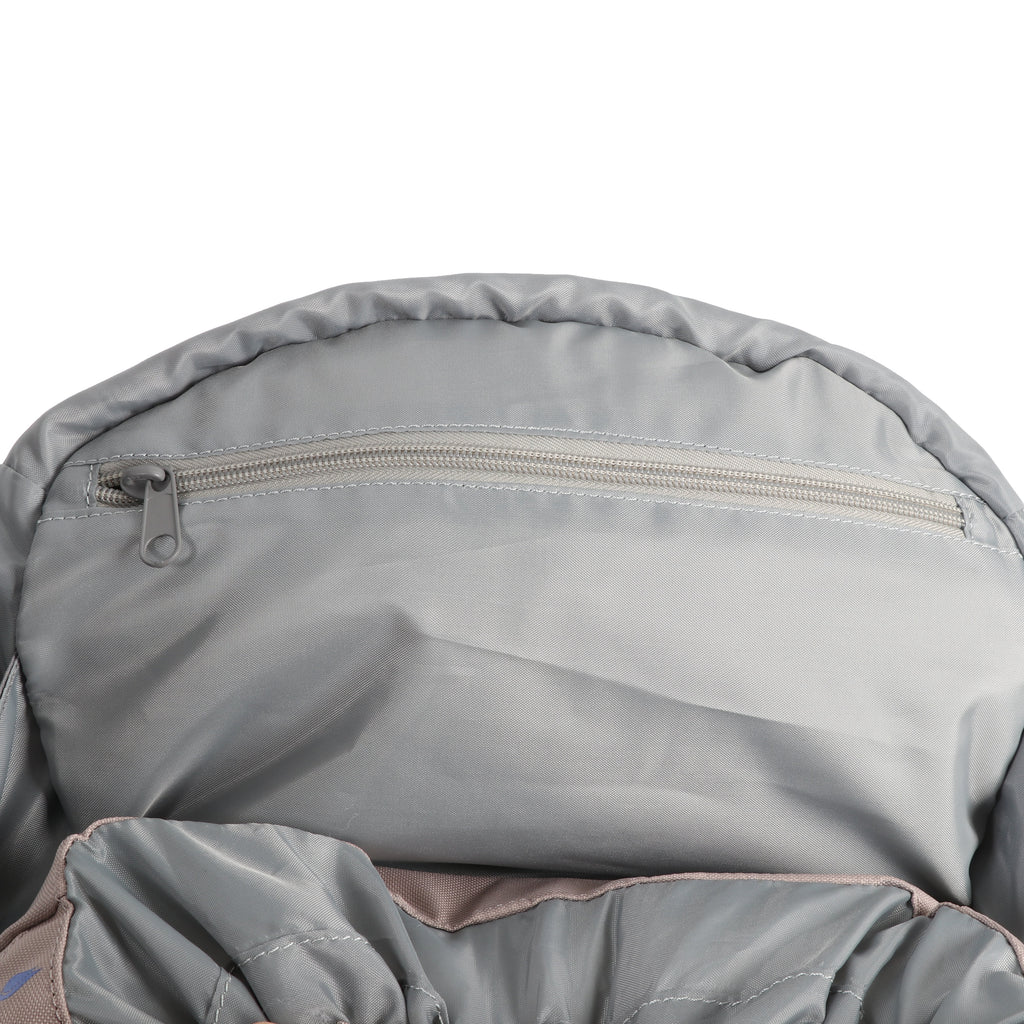 Tan 50 Liter Backpack with Adjustable Compression Straps Z5933