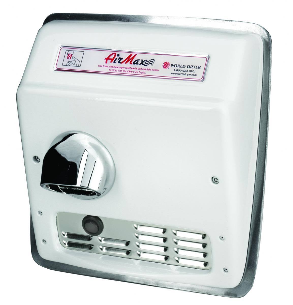 White Cast Iron Automatic Hand Dryer R536