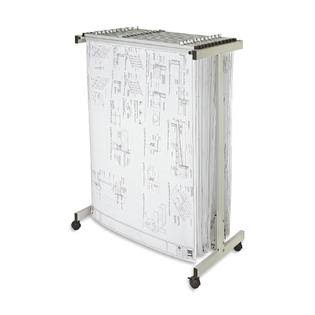 Grey Expandable Blueprint Mobile Plan Center E60691