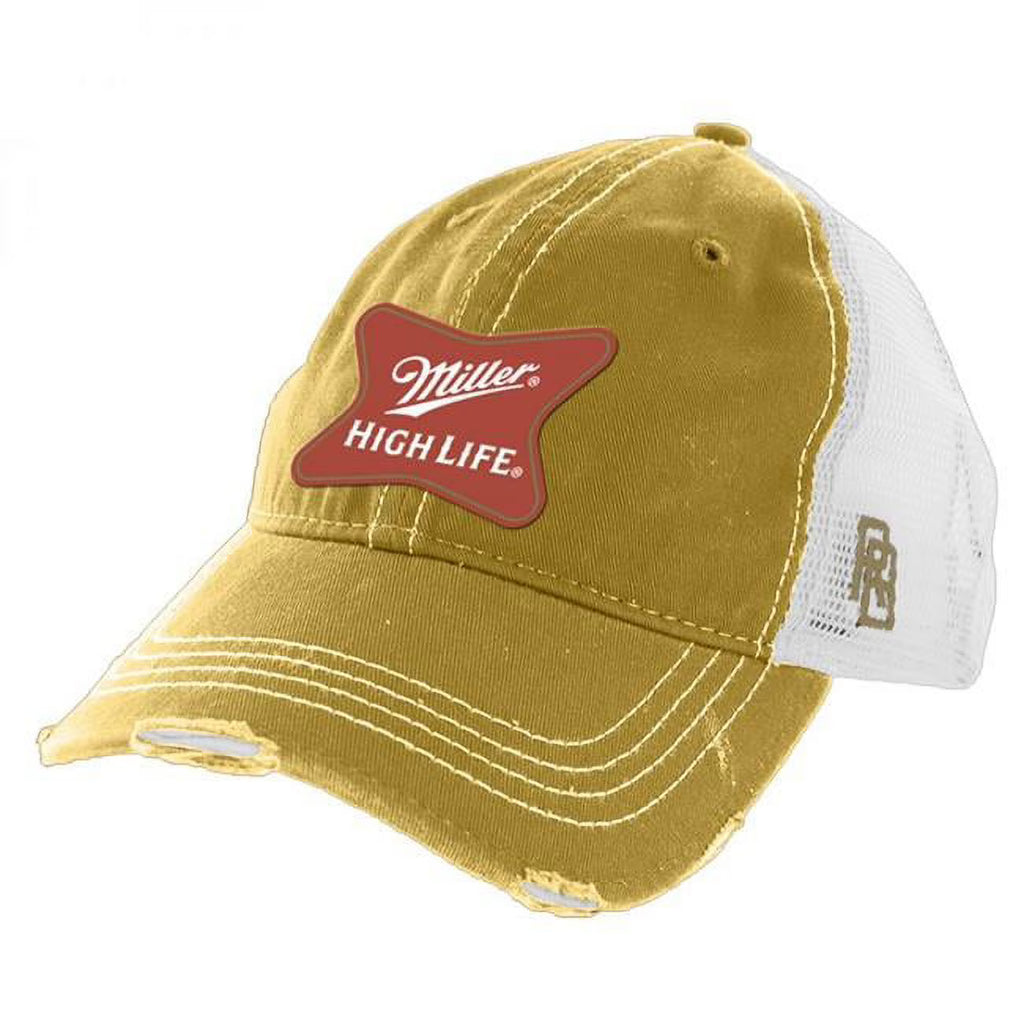 Torn Mesh Retro Trucker Hat B225827