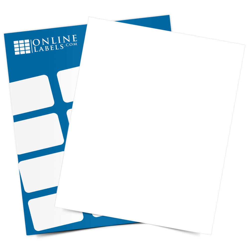 Weatherproof Gloss Inkjet Large Format Labels, 100 Sheets T360