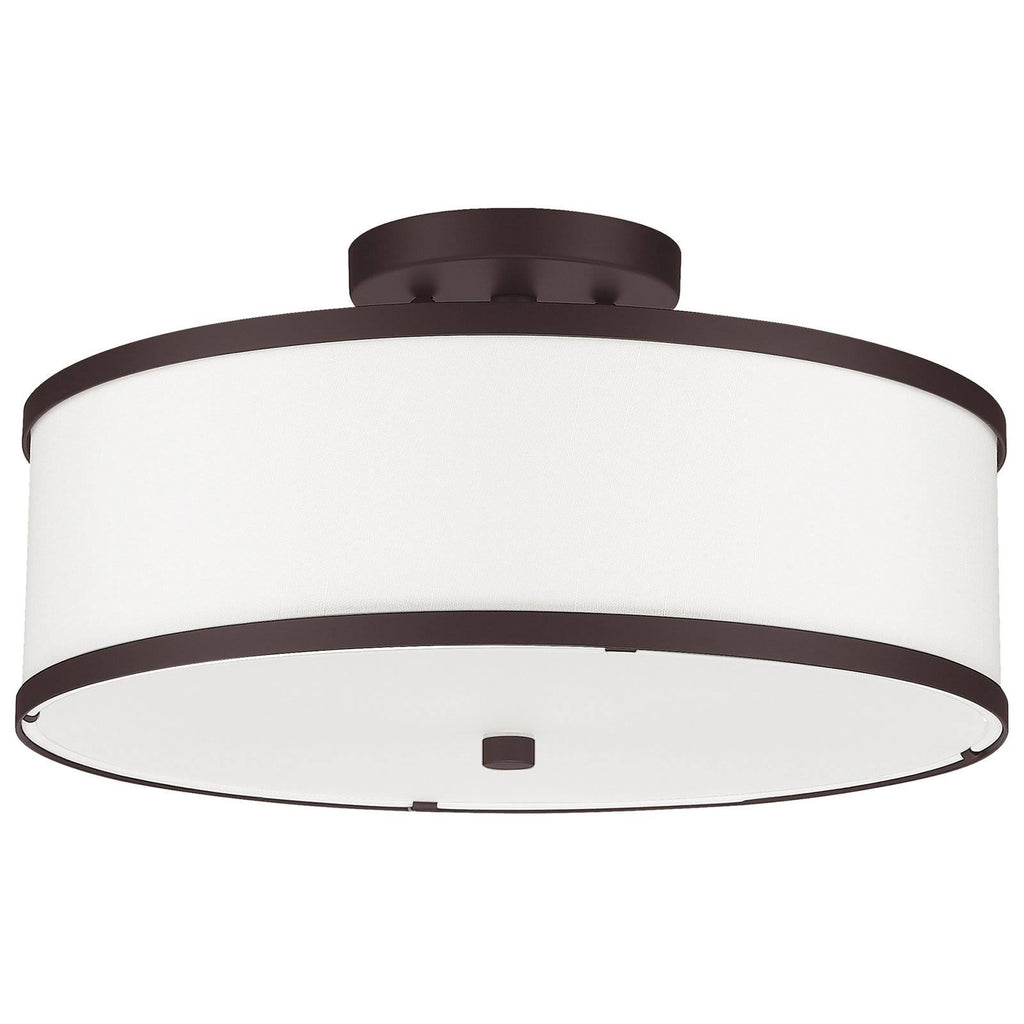 Bronze 3 Light Ceiling Mount V372