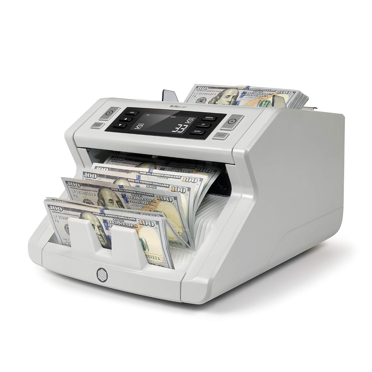 Bill counter with 2-point counterfeit detection X187250