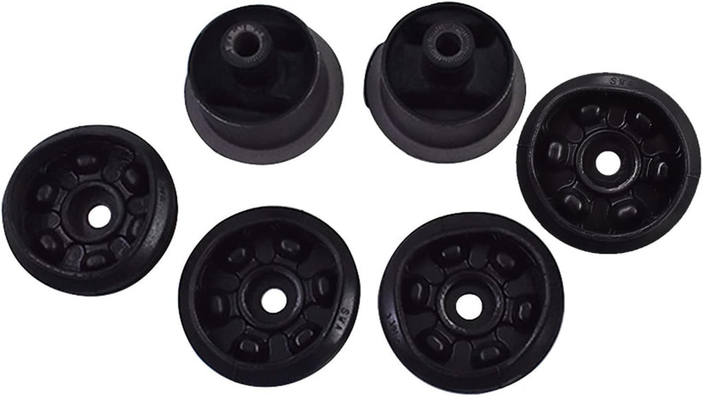 6-Pack Rear Differential Arm Mounting Bushing and Support Rubber Replacement for Honda CR-V Civic 1997-2012 Pack of 2 P13911