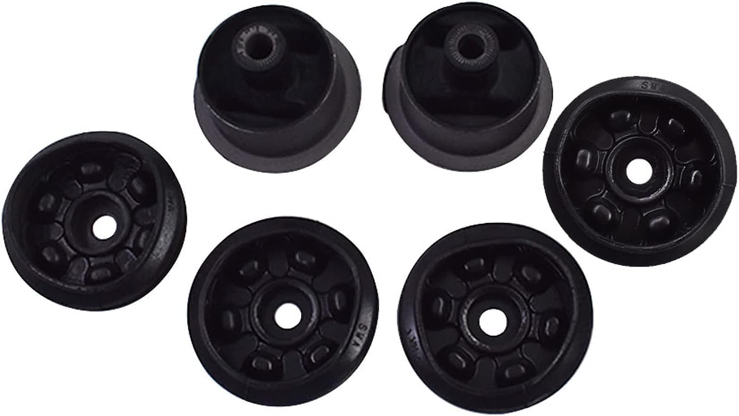 6-Pack Rear Differential Arm Mounting Bushing and Support Rubber Replacement for Honda CR-V Civic 1997-2012 Pack of 2 P13911