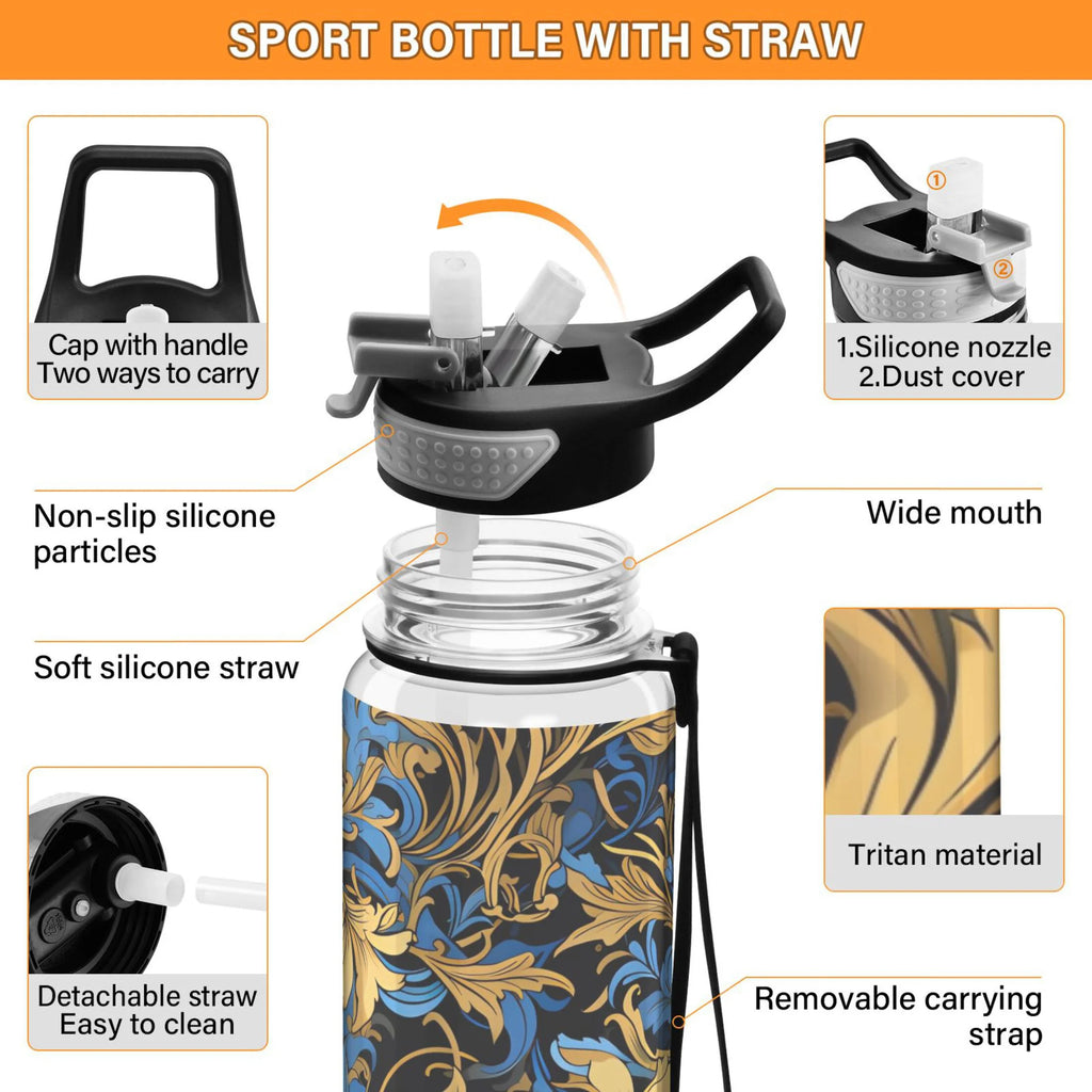 32oz Tritan Leakproof Sports Water Bottle B3850