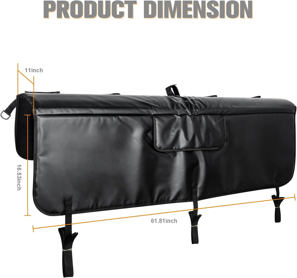 Tailgate Pad for Pickup Truck Bike Rack up to 5 Bikes F4542