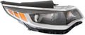 Headlight Assembly for Kia Optima 2016-2018 Passenger Side Halogen X130536