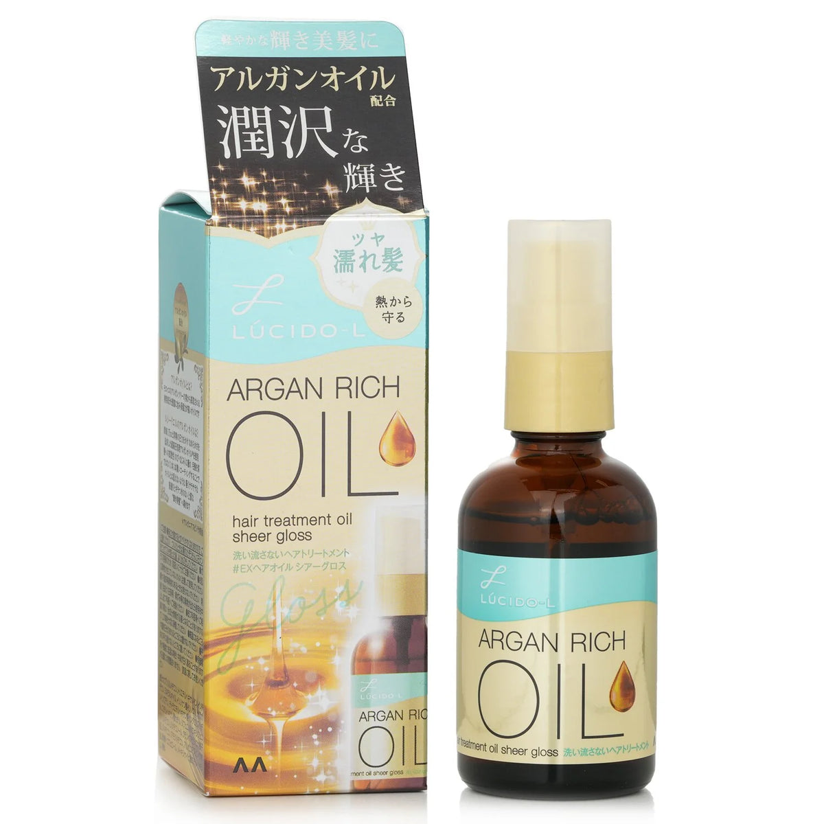 Argan Oil Hair Treatment Sheer Gloss 60ml W825