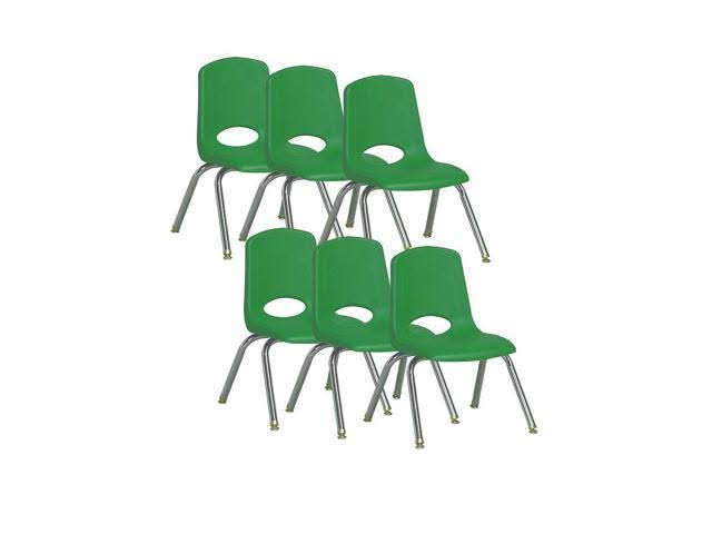 12x22 Stack Chair Chrome Legs D7490