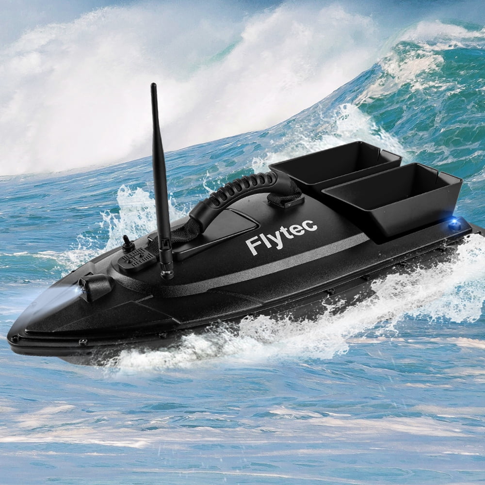 Remote Control Bait Boat Dual Motor 500m T74061