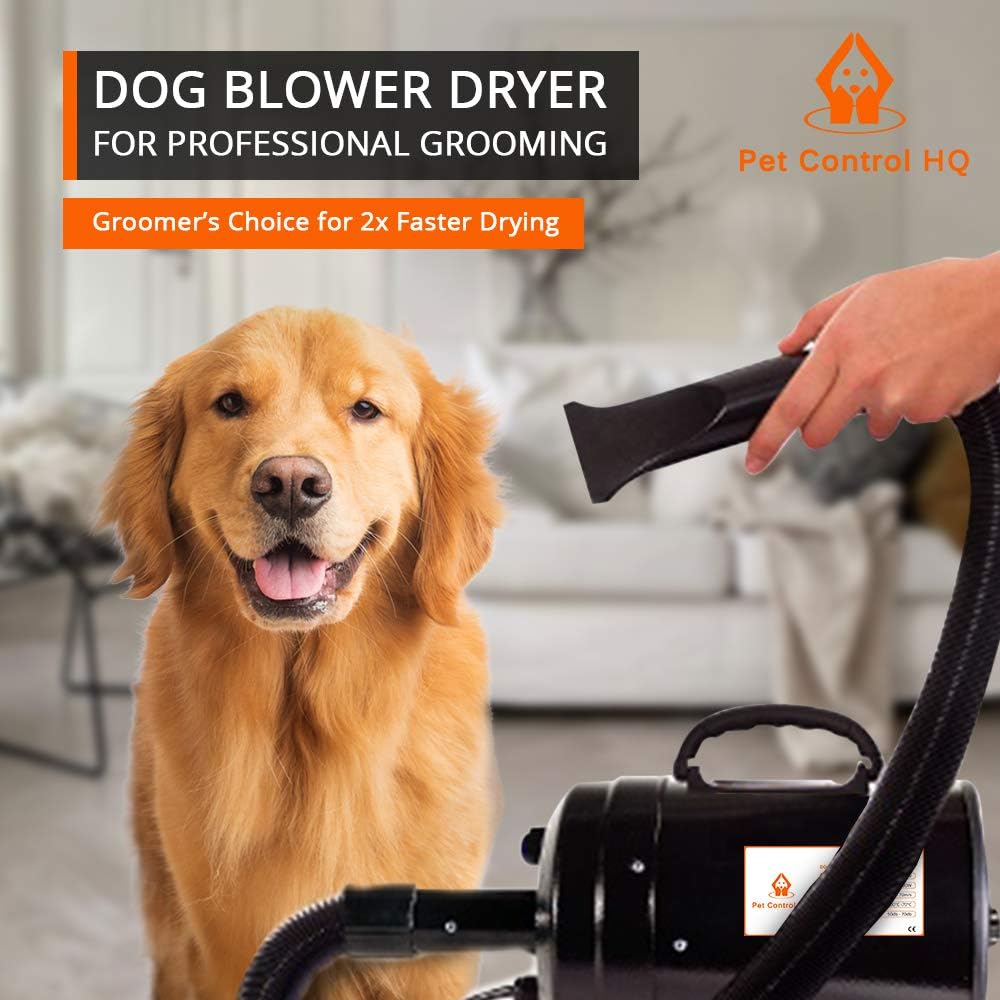 Dog Blow Dryer 4.5HP 2800W High Velocity 2 Motor B3703
