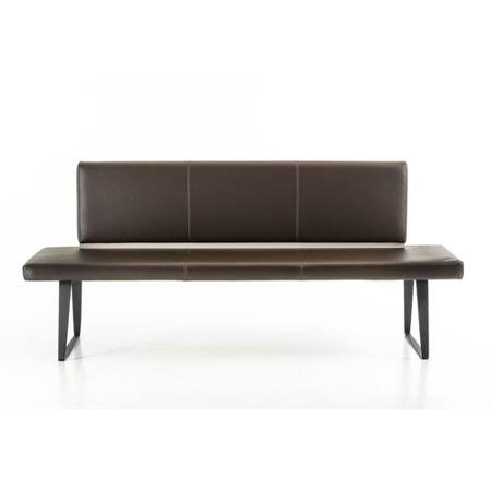 Faux Leather Bench I348