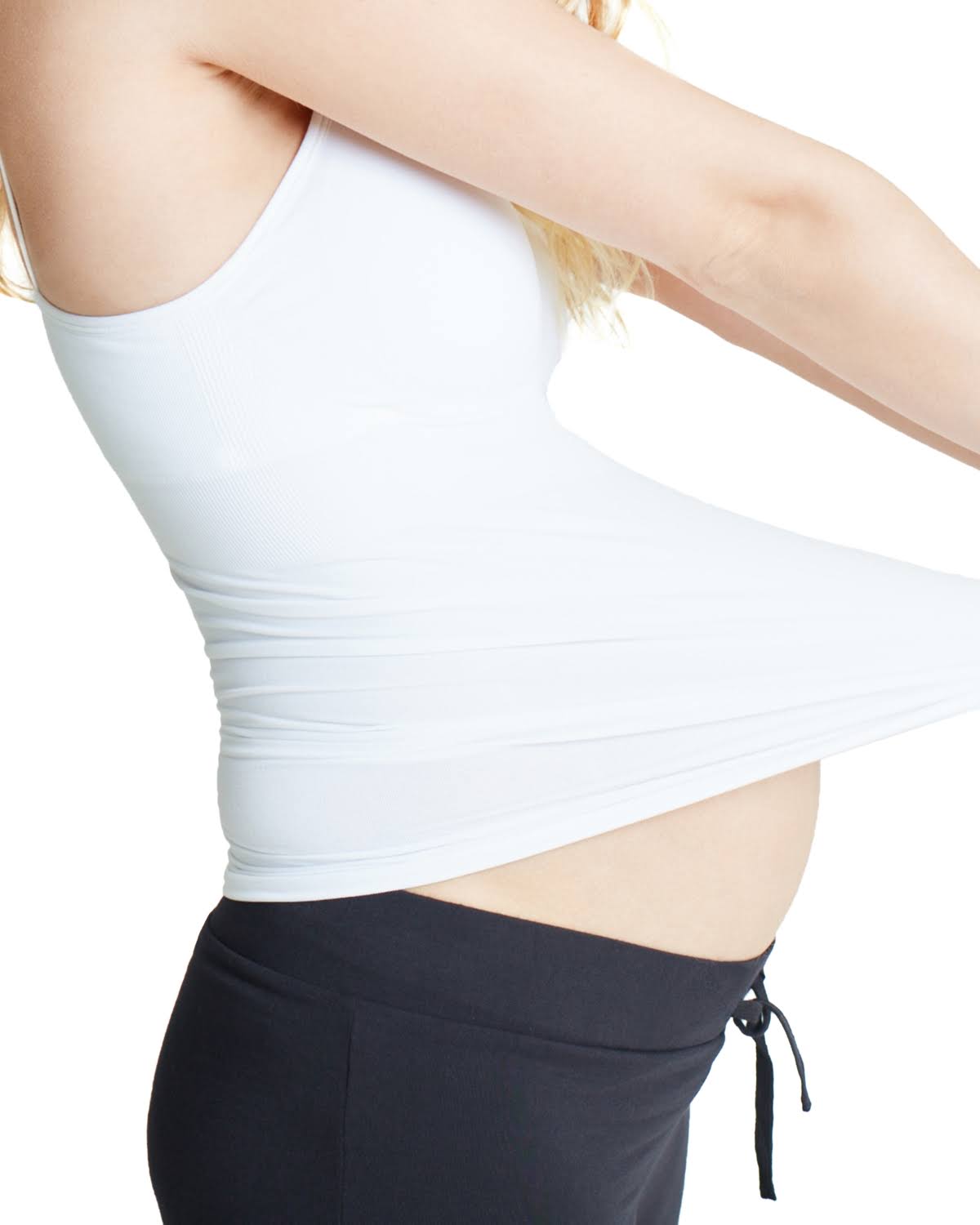 White Seamless Nursing Camisole A540