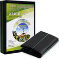 3ft x 300ft Woven Weed Barrier Landscape Fabric Pack of 2 J935