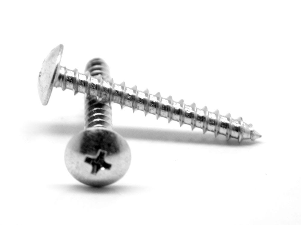7/8 Sheet Metal Screw Phillips Truss Head Type AB Low Carbon Steel Zinc Plated F441
