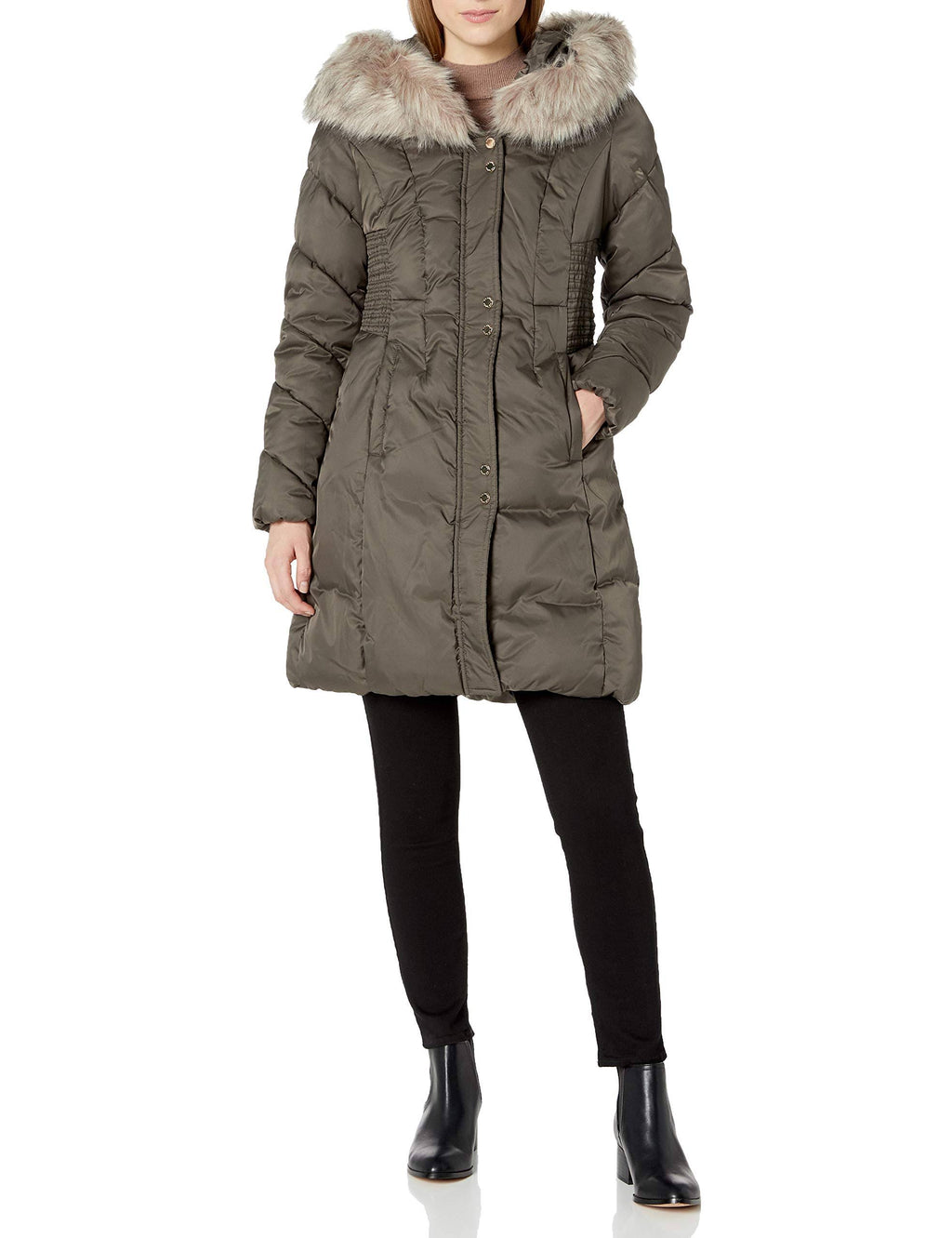 Smocked Coat U27151