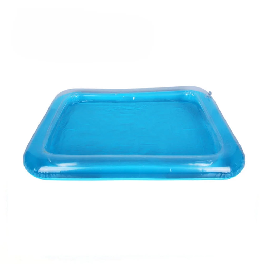 Blue Inflatable Sandbox H8000