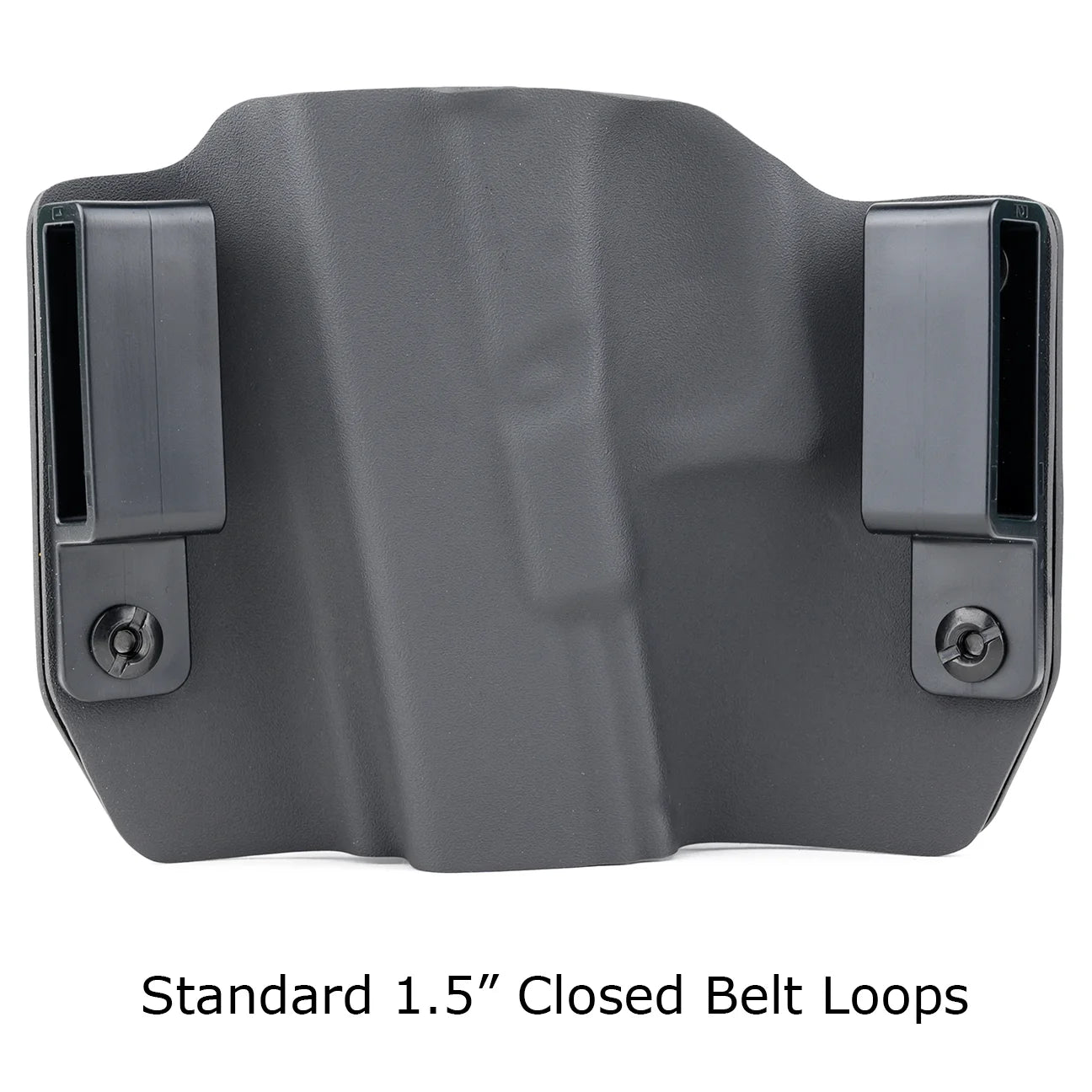 Black Carbon Fiber OWB Kydex Gun Holster S237
