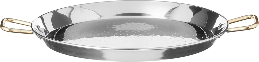 16-Inch Stainless Steel Paella Pan, 40cm Pack of 2 W3599