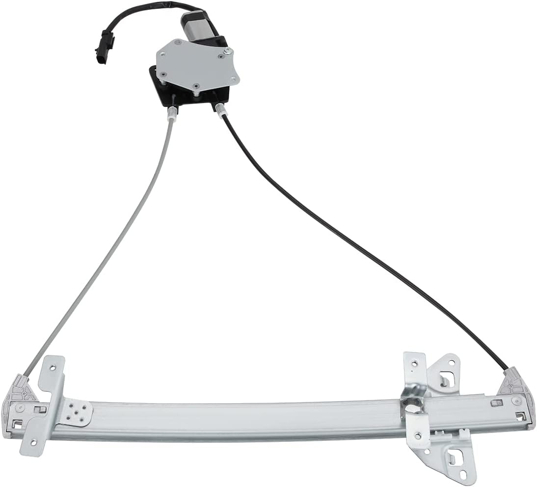 Front Power Window Regulator with Motor Assembly, Driver Left Side Pack of 2 Q76370