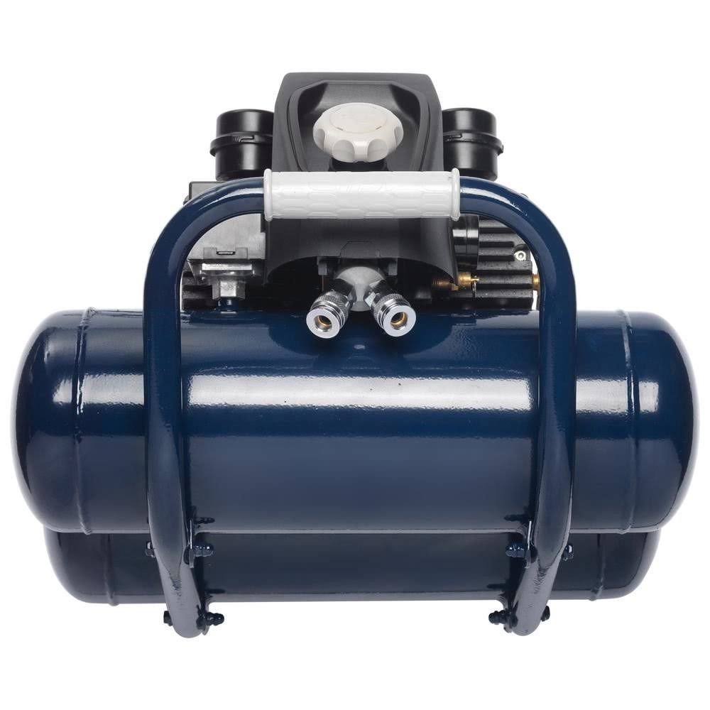 1 HP 4.6 Gallon Twin Stack Air Compressor K3989