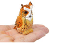 Wooden Owl Figurine X377103