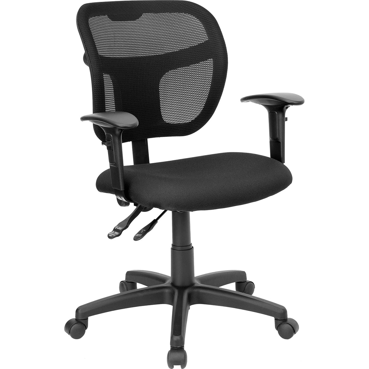 Gray Mesh Swivel Task Office Chair N2007