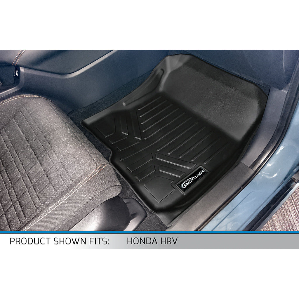 Black 1st Row Floor Mat Liner Set T567602