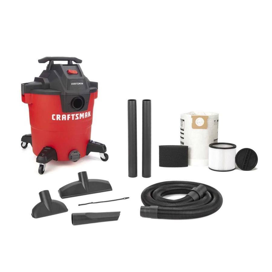 16-Gallon 6-HP Portable Wet/Dry Shop Vacuum I21993