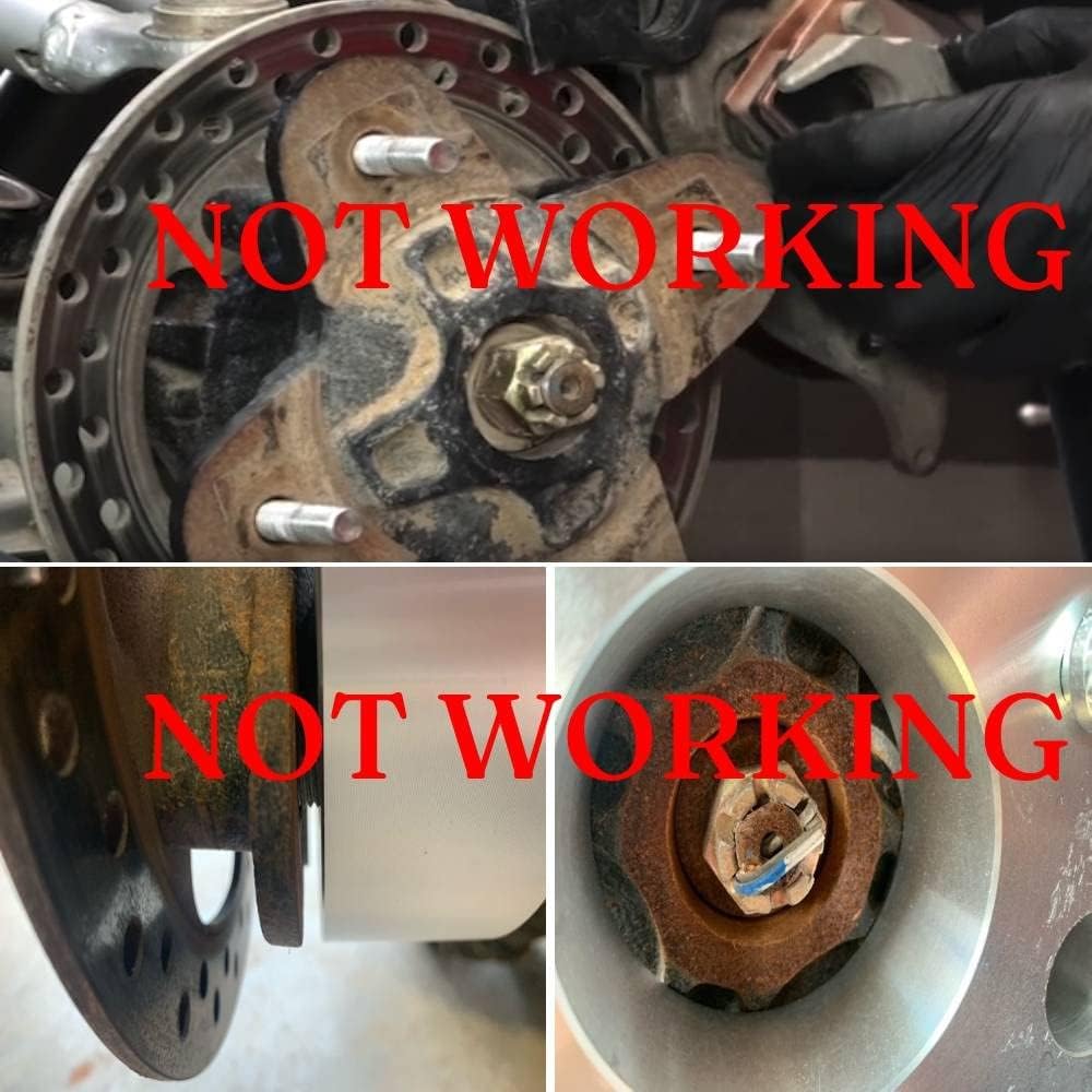 2 ATV Wheel Adapters 4x156 to 4x110 1.25 Thick N2585