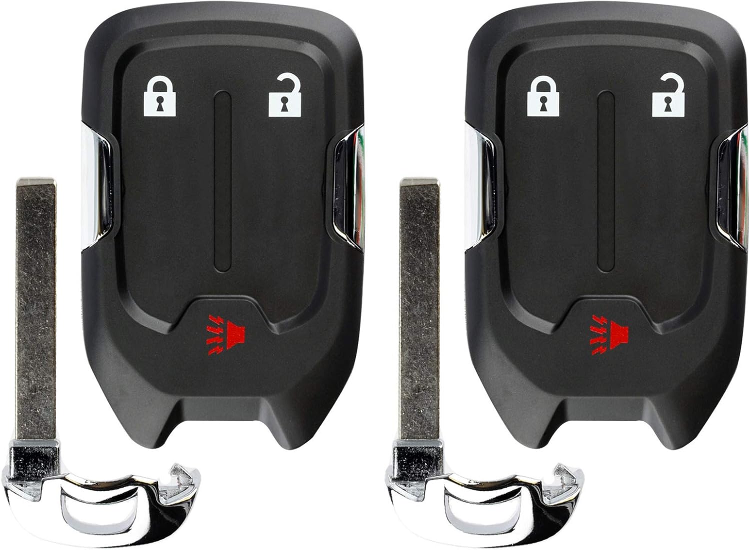 Keyless Entry Remote Car Key Fob Pack of 2 V628899