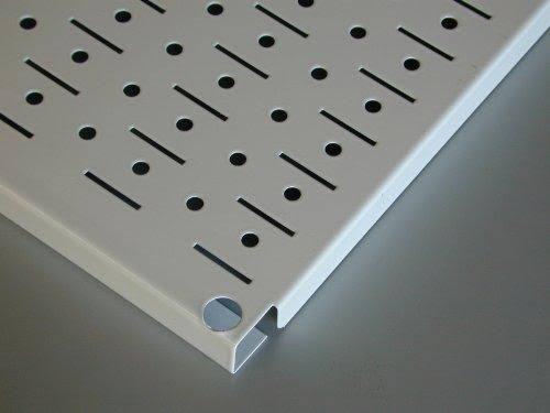 White Metal Pegboard Tool Storage Kit C3566