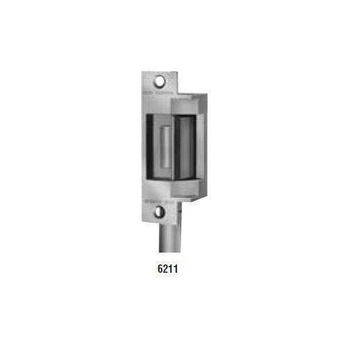 Fail Secure 24V DC Electric Strike Satin Stainless Steel Finish D7411