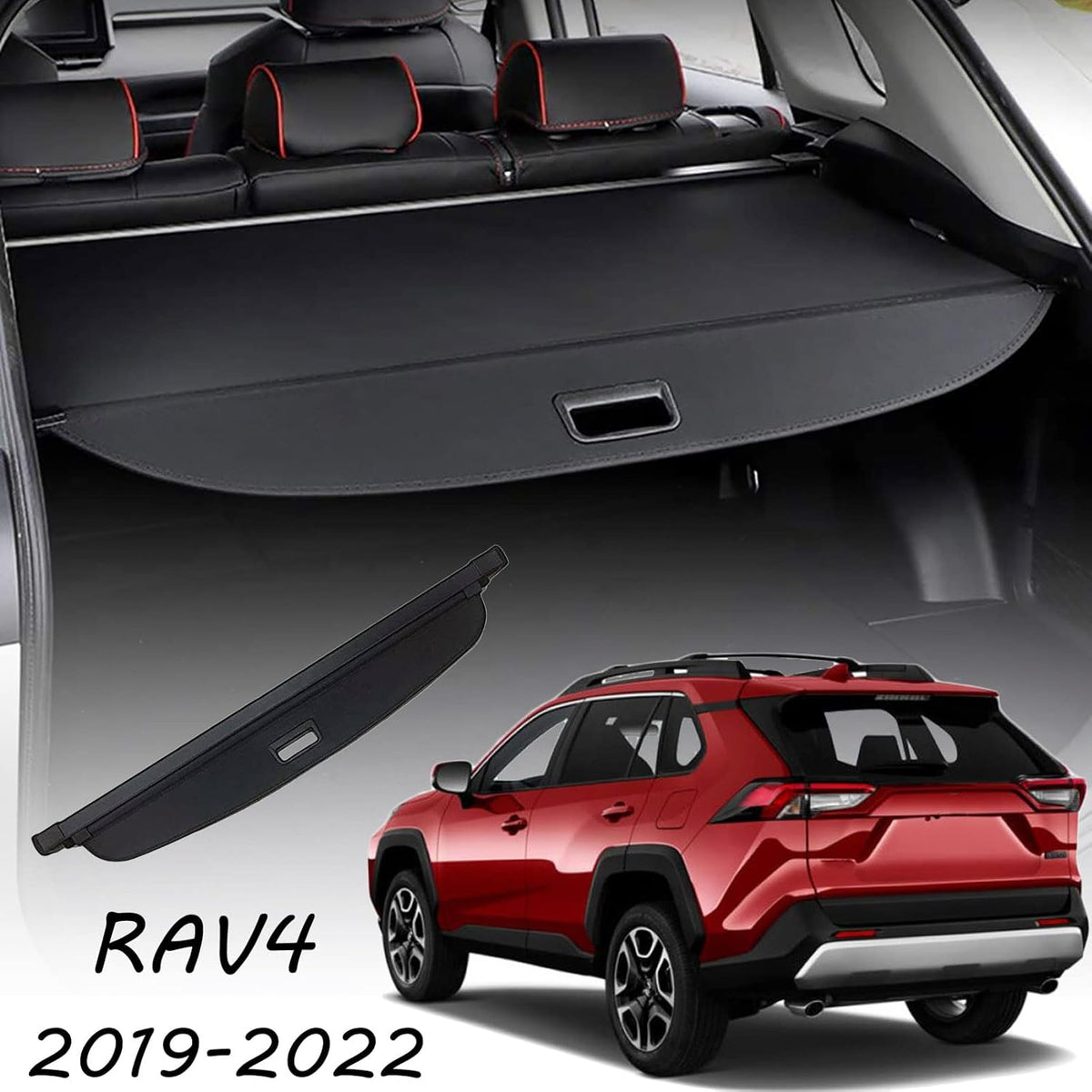 Retractable Cargo Cover Trunk Cover Black G7424
