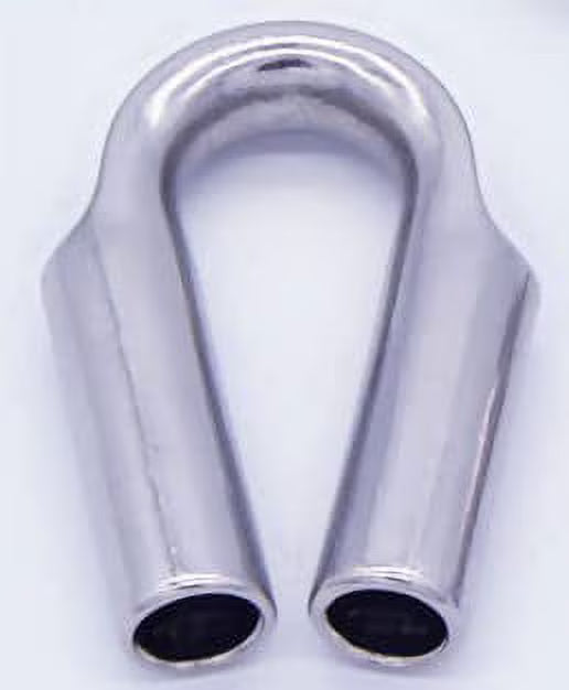 Wire Rope Tube Thimble 316 Stainless Steel 20mm 02-Pack D4885