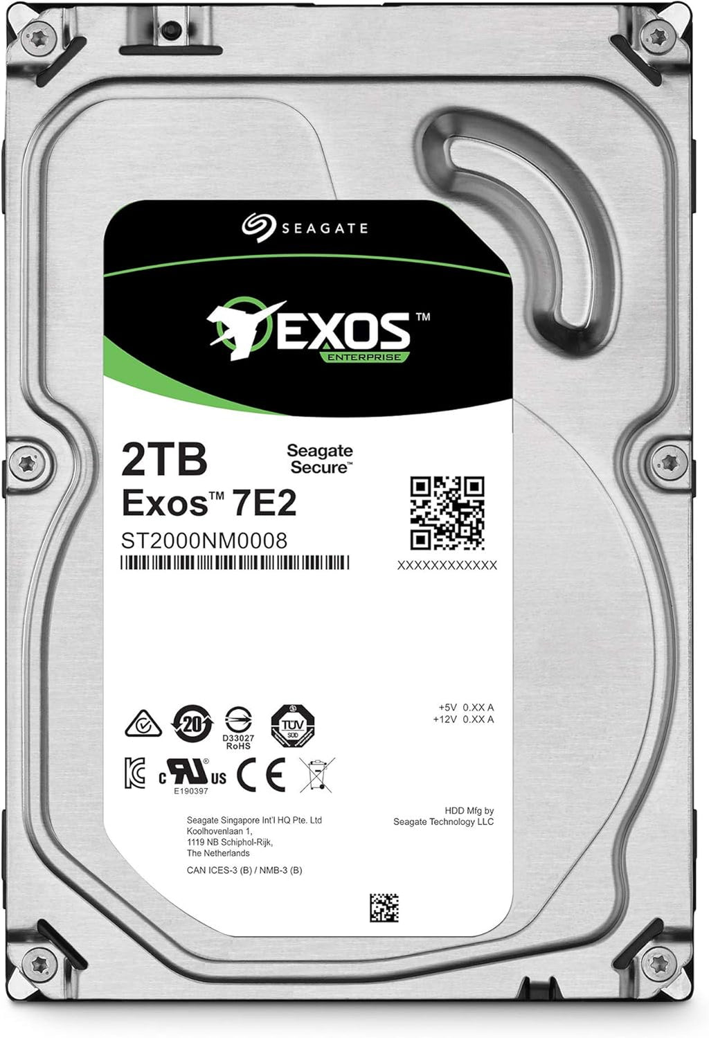 18TB Enterprise HDD SATA 6Gb/s 7200 RPM 3.5 Inch S827975