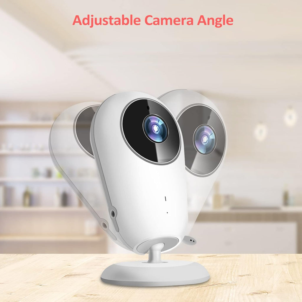 Video Baby Monitor with Camera and Audio, 4.3 inch IPS Screen, Night Vision, Pack of 2 A196611
