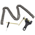 420 Roller Chain 132 Link with Chain Breaker, Pack of 2 D309