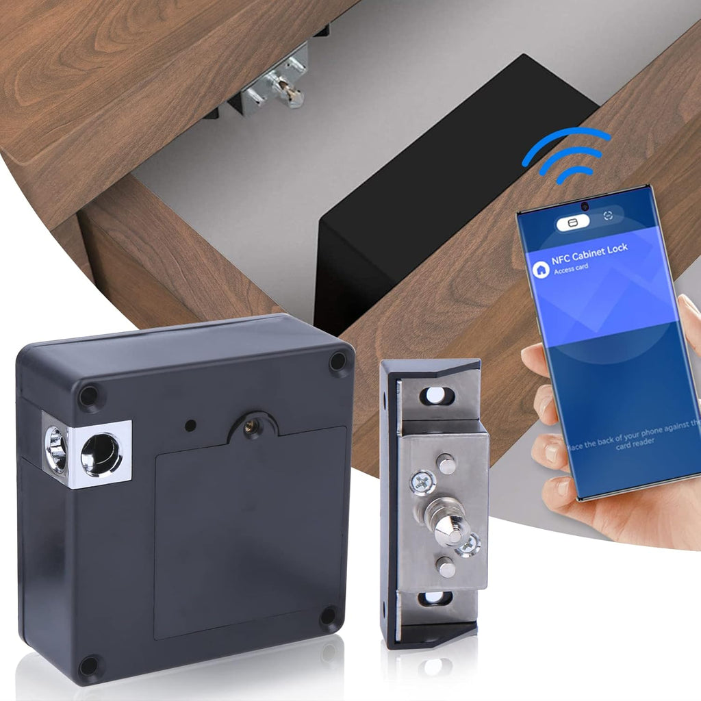 Bluetooth RFID Cabinet Lock, Pack of 2 D61322