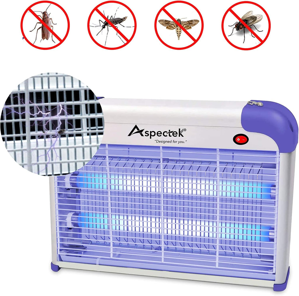 Bug Zapper Indoor Insect Killer with 2 Replacement UVA Light Bulbs Z408093