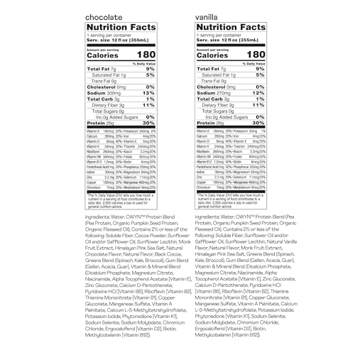 Vanilla Protein Shake, 12 Fl Oz (12 Pack) O661