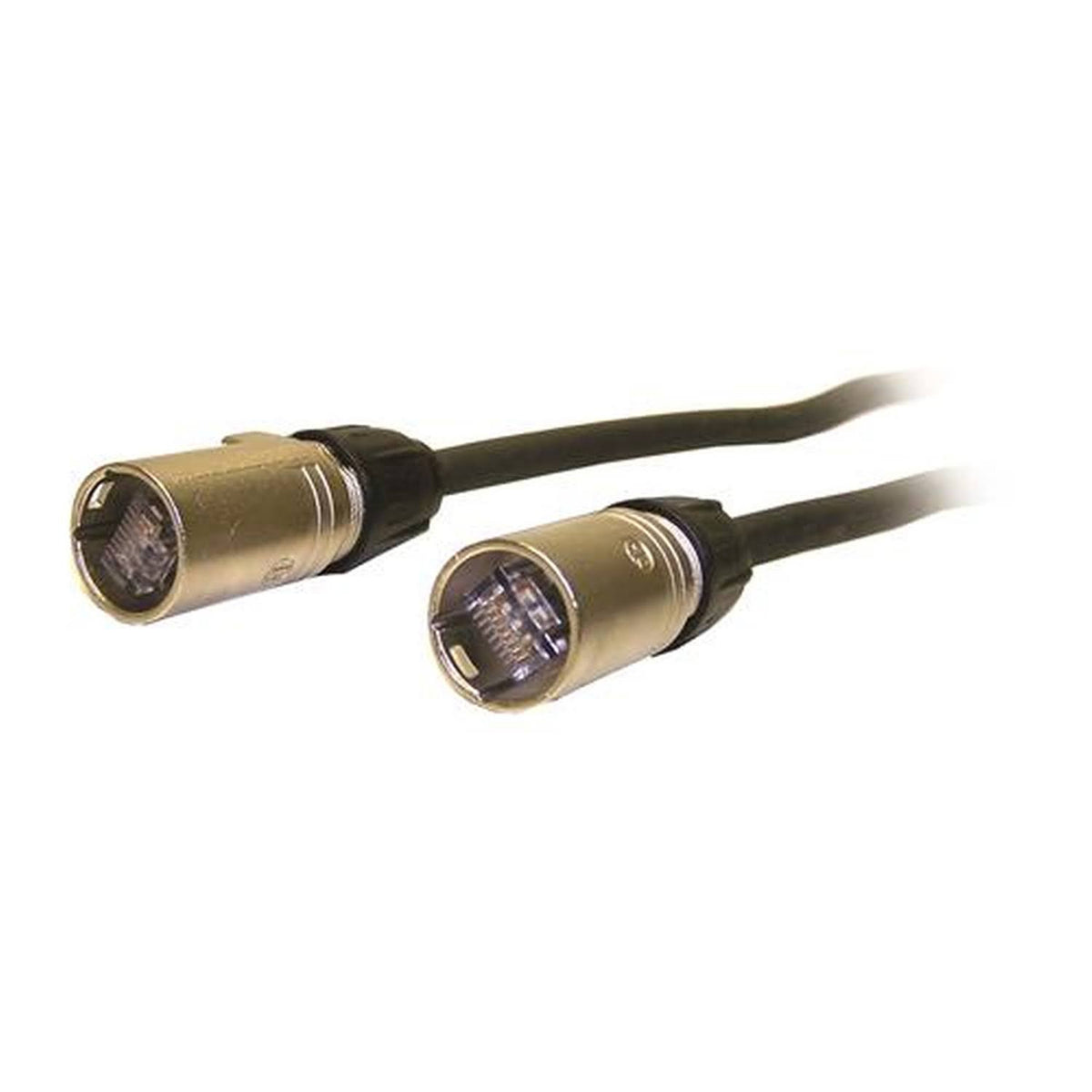 Cat6 etherCON Heavy Duty Patch Cable - Black 250ft N1897