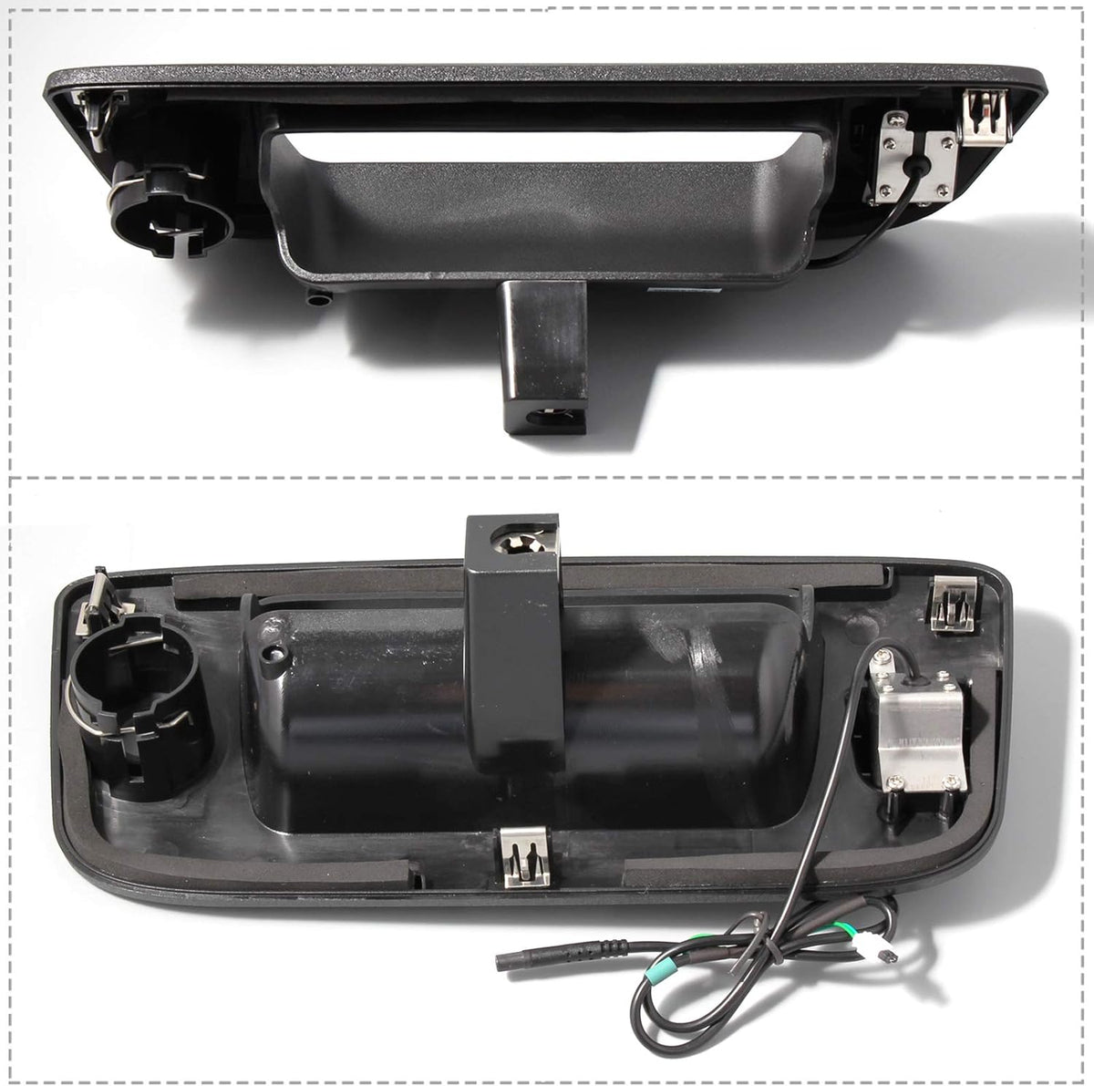 Tailgate Handle Backup Rear View Camera Black Pack of 2 A253262