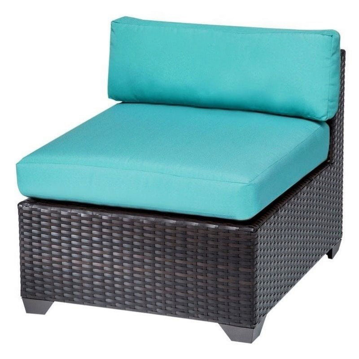 4 Piece Patio Sofa Set with Lounger and Ottoman Q246