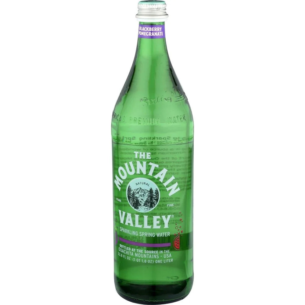 Blackberry Pomegranate Sparkling Water, 1 Liter, 12 per Case Z2327