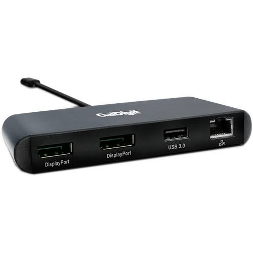 Thunderbolt 3 Mini Dock, Bus Powered, Dual 4K Display Adapter N6465