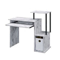 Antique White Solid Wood Desk T579