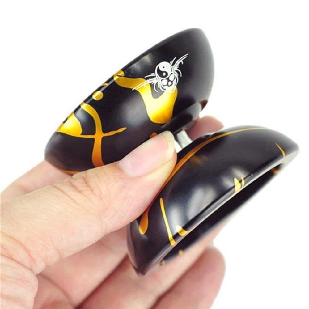 Alloy Aluminum Yoyo Ball with Bag, Glove and 10 Strings K13650